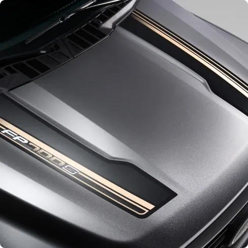 FP700S Hood Decal