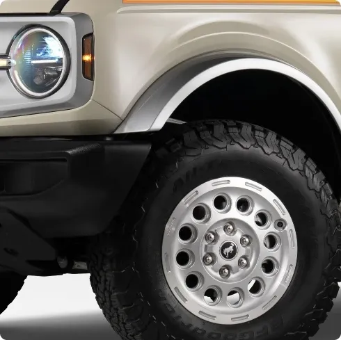 Outer Banks Silver Fender Flares