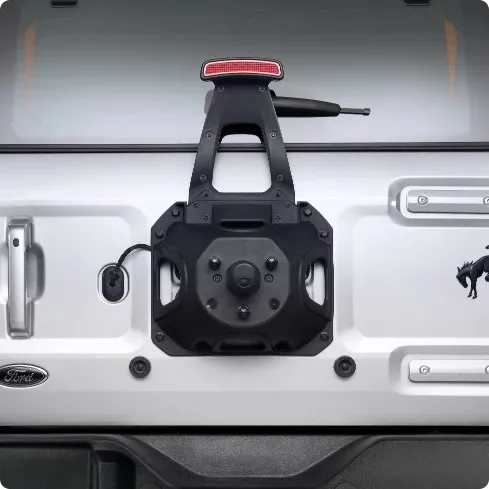 Upgraded Spare Tire Carrier