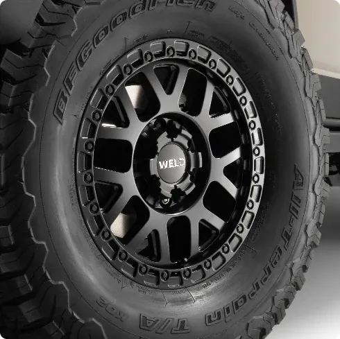 Black WELD Wheel Kit (17” x 8.5”)