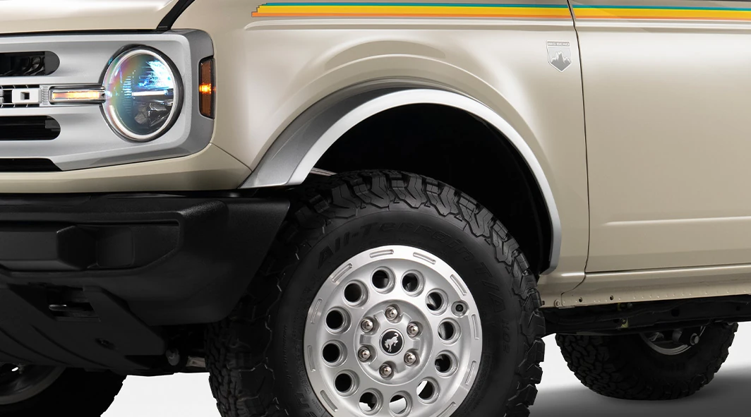 Outer Banks Silver Fender Flares