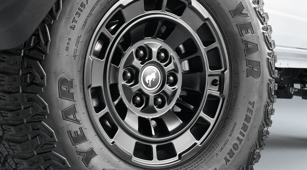 Matte Black 17” x 8.5” Wheel - x5