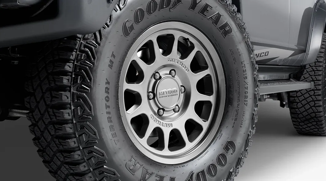 Method Gray 17” x 8.5” Wheel Kit