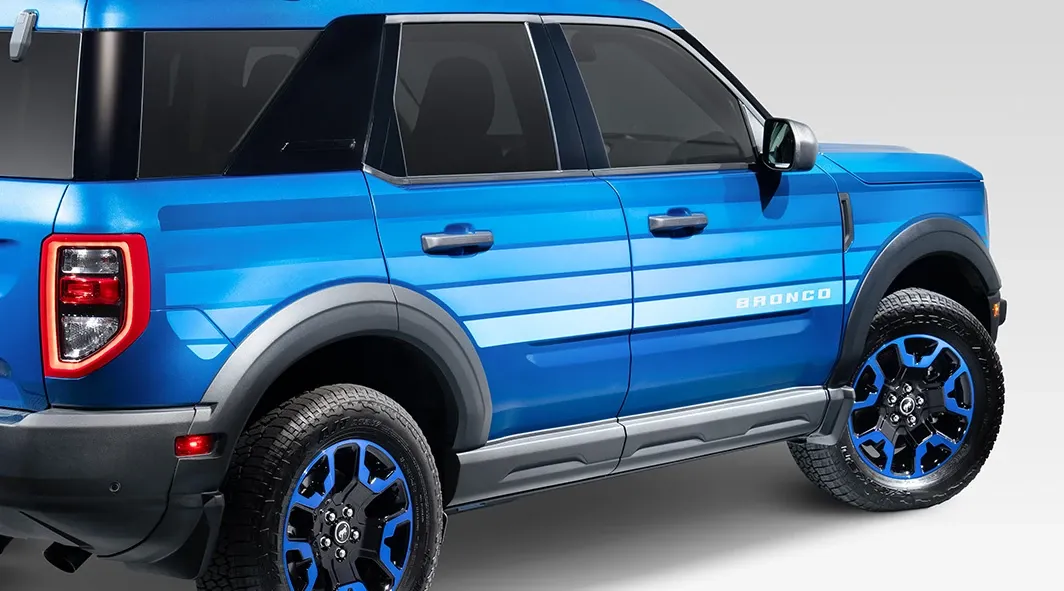 Blue Free Wheeling Body Graphic Kit