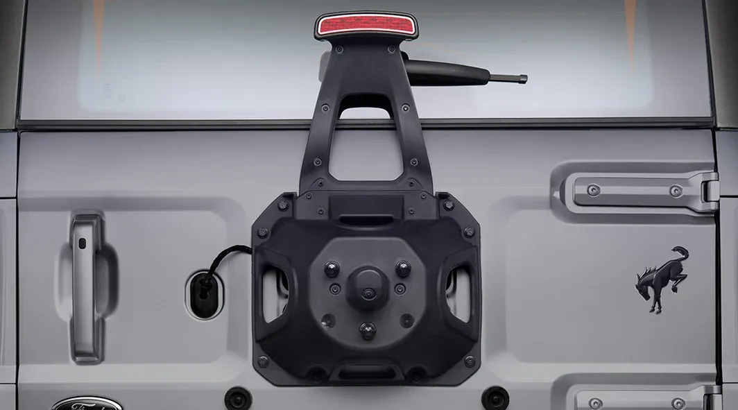 Upgraded Spare Tire Carrier