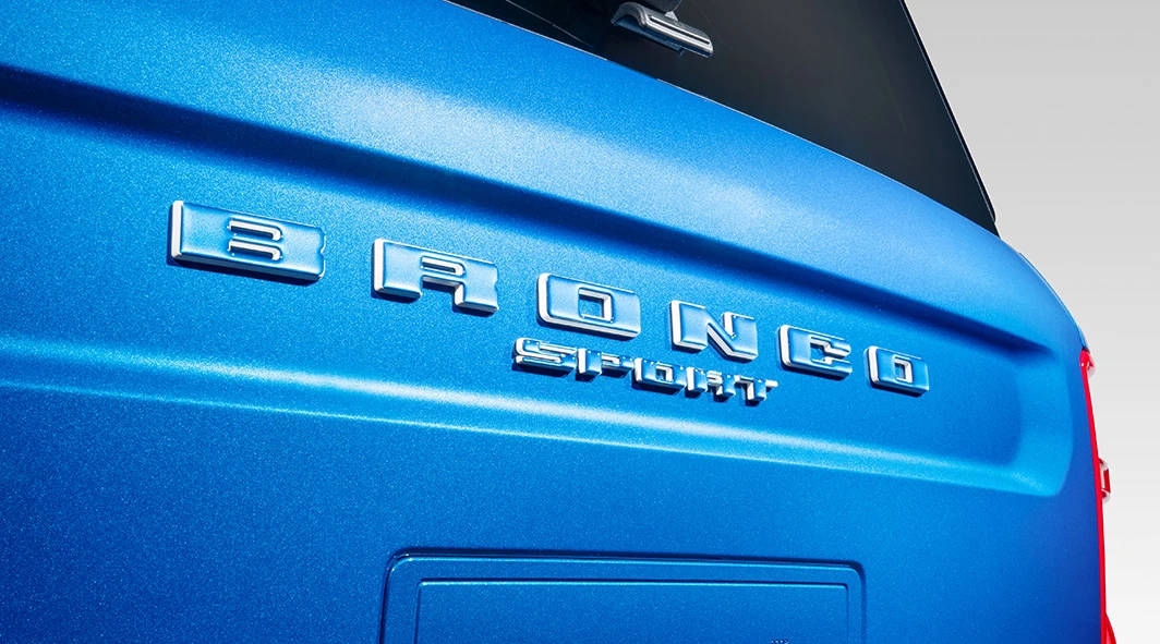 Velocity Blue Liftgate Letters